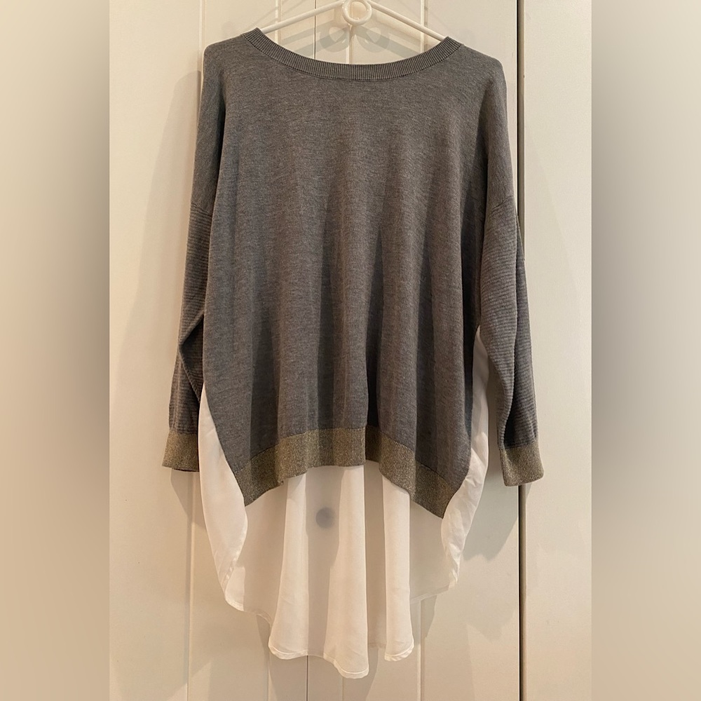 Jess layered sweater